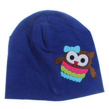 Baby Hats Infant Girls Boys Cotton Beanies Owl Stretch Kids Caps 12 Colors J4U66