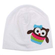 Baby Hats Infant Girls Boys Cotton Beanies Owl Stretch Kids Caps 12 Colors J4U66
