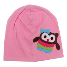 Baby Hats Infant Girls Boys Cotton Beanies Owl Stretch Kids Caps 12 Colors J4U66