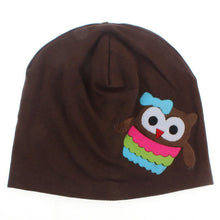 Baby Hats Infant Girls Boys Cotton Beanies Owl Stretch Kids Caps 12 Colors J4U66