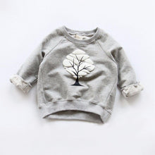 Boys Girls Sweatshirts Baby Children Clothes Cotton Casual Kids Sweatshirts Hoodies Tops J4U66