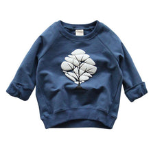Boys Girls Sweatshirts Baby Children Clothes Cotton Casual Kids Sweatshirts Hoodies Tops J4U66