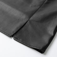 soft women skirts side zipper pu skirts short slim a line black mini skirt saias femininas J4U66