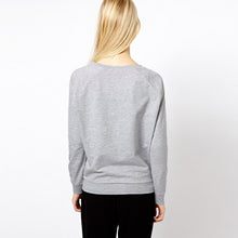 casual hoodies women floral print pullover o neck long sleeve sweatshirt tops tracksuits blusas grey J4U66