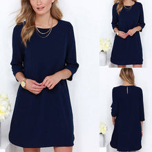 stylish women lady casual chiffon cocktail party mini dress m l J4U66