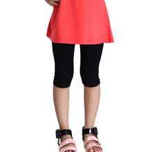 Candy Color Kids Baby Girls Cotton Leggings Pants Children Cropped Capris J4U66