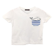 childrens boy t-shirts delicate dolphin pattern cotton short sleeved t-shirtss outwear kids clothes J4U66