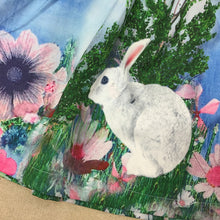 Girls Princess Tutu Dress 2-6Y Rabbit Print One Picee Kids Sleeveless Dresses Sundress J4U66
