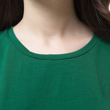 women t-shirts tassel fringing round neck sleeveless tops solid regular fit casual tee shirt women green J4U66