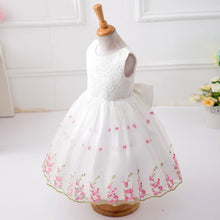 New Lace Vest Girl Dress Baby Girl Princess Dress 3-12 Age Chlidren Clothes Kids Party Costume Ball Gown White PY2 J4U66