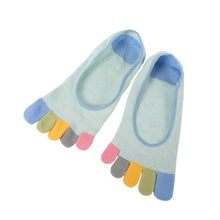 New Womens Socks Cotton Meias Five Finger Socks Casual Breathable Calcetines Toe Socks J4U66