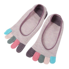 New Womens Socks Cotton Meias Five Finger Socks Casual Breathable Calcetines Toe Socks J4U66