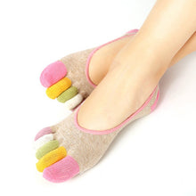 New Womens Socks Cotton Meias Five Finger Socks Casual Breathable Calcetines Toe Socks J4U66