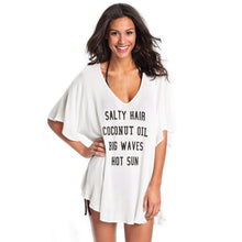 style women casual t-shirts sexy deep v neck print beach wear loose beachwear tee shirt women tops blusas white J4U66