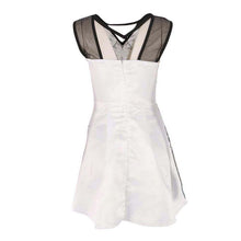 Women Chiffon Casual Dress Print Sleeveless Print Bodycon V Neck Elastic Waist Bohemian Beach Dresses J4U66