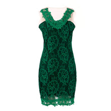 Women's Bodycon Casual Party Cocktail Lace Short Mini Dress S-XXL J4U66