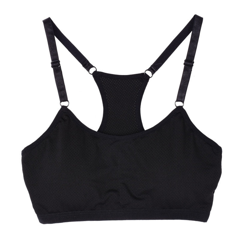 Women underwear padded strength solid spandex cotton Bra LE2 J4U66