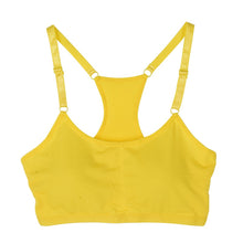 Women underwear padded strength solid spandex cotton Bra LE2 J4U66