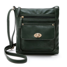Womens Leather Satchel Cross Body Shoulder Bag Fashion Large Space Zipper Messenger Bags bolsa feminina J4U66