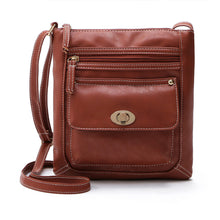 Womens Leather Satchel Cross Body Shoulder Bag Fashion Large Space Zipper Messenger Bags bolsa feminina J4U66