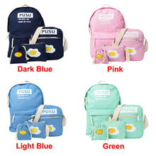trendy casual canvas backpacks women school bags for teenage girls letter printing backpack shoulder bags mochila J4U66