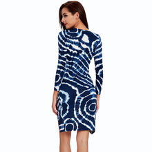 ukraine women bodycon dress geometric print office dress cross ruched deep v neck irregular hem clothing plus size vestidos J4U66