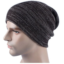 Unisex Fashion Beanies Hats for Women Men Warm Knitted Wool Cap Bonnet Femme J4U66