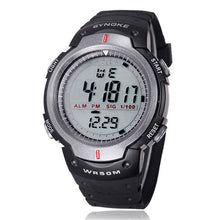 Waterproof Outdoor Sport Men Digital LED Quartz Alarm Date Wrist Watch  J4U66