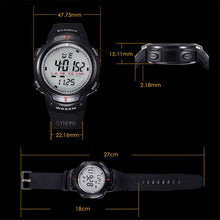 Waterproof Outdoor Sport Men Digital LED Quartz Alarm Date Wrist Watch  J4U66