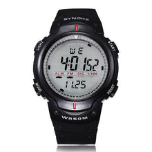 Waterproof Outdoor Sport Men Digital LED Quartz Alarm Date Wrist Watch  J4U66