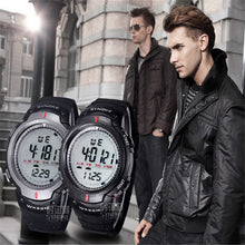 Waterproof Outdoor Sport Men Digital LED Quartz Alarm Date Wrist Watch  J4U66