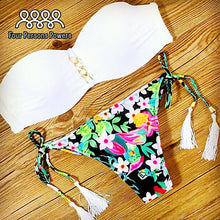 sexy floral garden style bikini sets female swimsuit swimsuit hot beachwear bathing suit J4U66