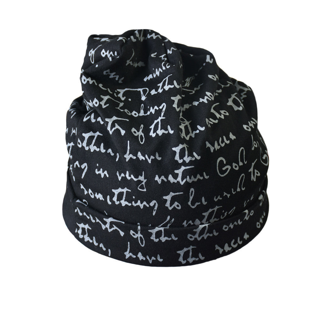 hat for women unisex beanie warm hip hop cap skullies letter print dance cap gorros bonnet femme hats for men J4U66