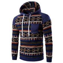 Jacket Men Cotton Retro Long Sleeve Hoodie Hooded Sweatshirt Tops Jacket Coat Outwear ClothingPlus Size J4U66