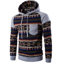Jacket Men Cotton Retro Long Sleeve Hoodie Hooded Sweatshirt Tops Jacket Coat Outwear ClothingPlus Size J4U66