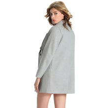 women double breasted wool coat solid side pockets long sleeves jacket elegant warm outwear grey red abrigos mujer J4U66
