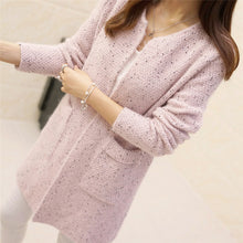 Women Sweaters Pullovers Shiny Crystal Beading O-neck Knitted Sweaters Women Elegant Casual Pullovers Warm Knitwear J4U66