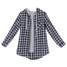 women hoodies plaid cotton pullovers coat long sleeve sweatshirts xxxxl suit women J4U66