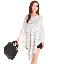women ladies cape coat poncho knit oblique tassels echarpe women warm pashmina spain design pullover scarves wraps J4U66
