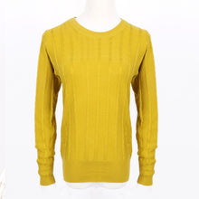 Women Lady Long Sleeve Round Neck Twisted Knit Sweater Pullover Jumper Tops J4U66