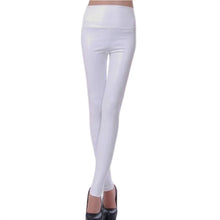 Leggings Faux Leather Slim Leggings Plus Size High Elasticity Sexy Pants Leggins Leather Boots Leggings J4U66