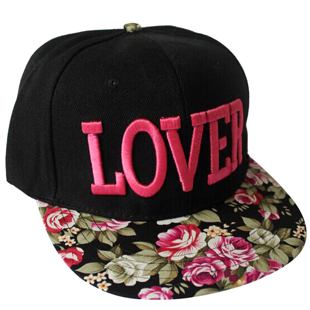 Women Men Cap Fashion Cotton Caps Letter Solid Adult baseball Cap Black Lover Hat Snapback Women Cap J4U66