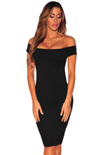 women off the shoulder dress runway charcoal crisscross back short sleeve slim bodycon dress sexy club vestidos J4U66