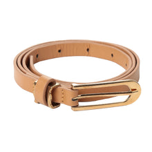 women pu faux leather belt  ladies metal buckle cinturon straps girls accessories ceinture femme J4U66
