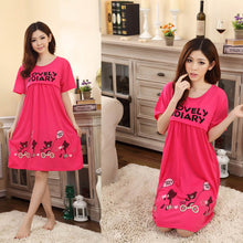 Women Pregnant Large Bear Lactation Nursing Clothes Maternity Dress Letters Print Cotton Sleepwear mujeres dormir J4U66