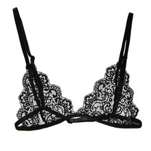 Sexy Floral Lace Triangle Bra Bustier Sheer Bralette Unpadded Camis Crop Top Lady Bras Clothes J4U66