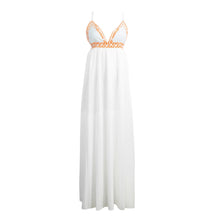women dress deep v neck long beach dress sexy spaghetti strap backless maxi elegant dress vestidos J4U66