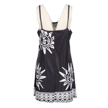 Women Sunflower Print Dress Floral Ethnic Casual Dresses Boho Sunflower Animal Dress J4U66