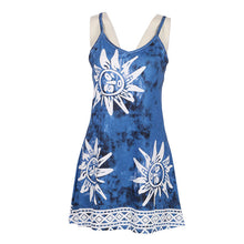 Women Sunflower Print Dress Floral Ethnic Casual Dresses Boho Sunflower Animal Dress J4U66