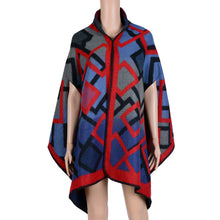 women polyester square scarf pashminas bordadas long scarf poncho square print armhole cape shawl scarves pashmina J4U66